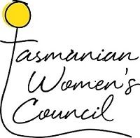 The Tasmanian Women's Council logo features a yellow daisy