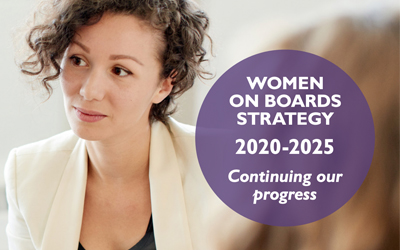 Women on Boards Strategy 2020-25  cover