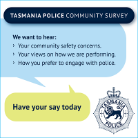 Tasmania Police Survey logo