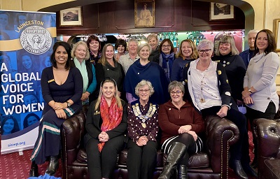 A group of women